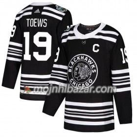 Dresovi Chicago Blackhawks Jonathan Toews 19 2019 Winter Classic Adidas Crna Authentic - Muške